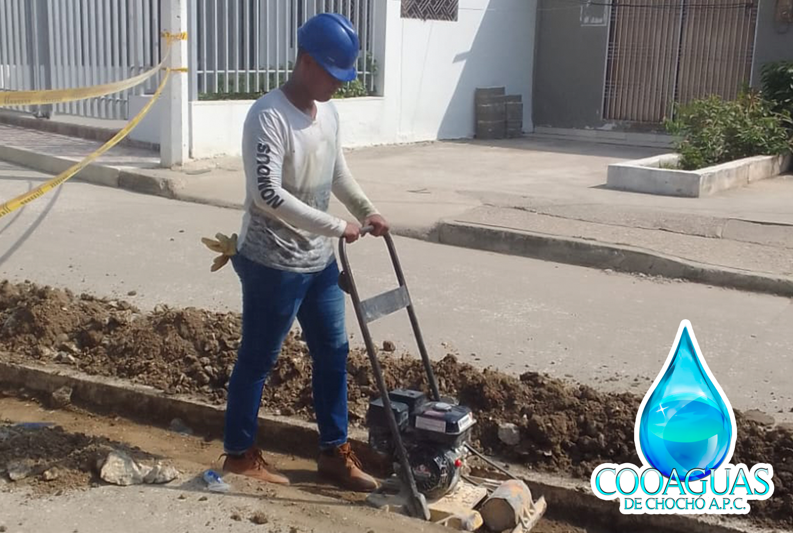 Reposición de tubería de asbesto, 22 de Mayo 2024