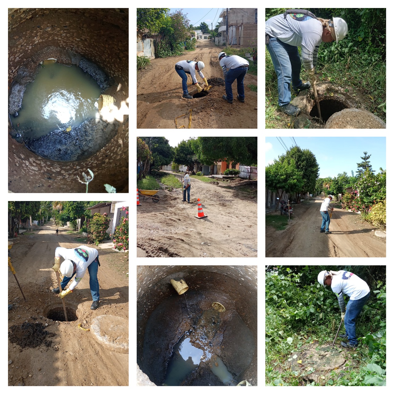 Inician Labores de Verificación y Mantenimiento de Manholes en la Comunidad