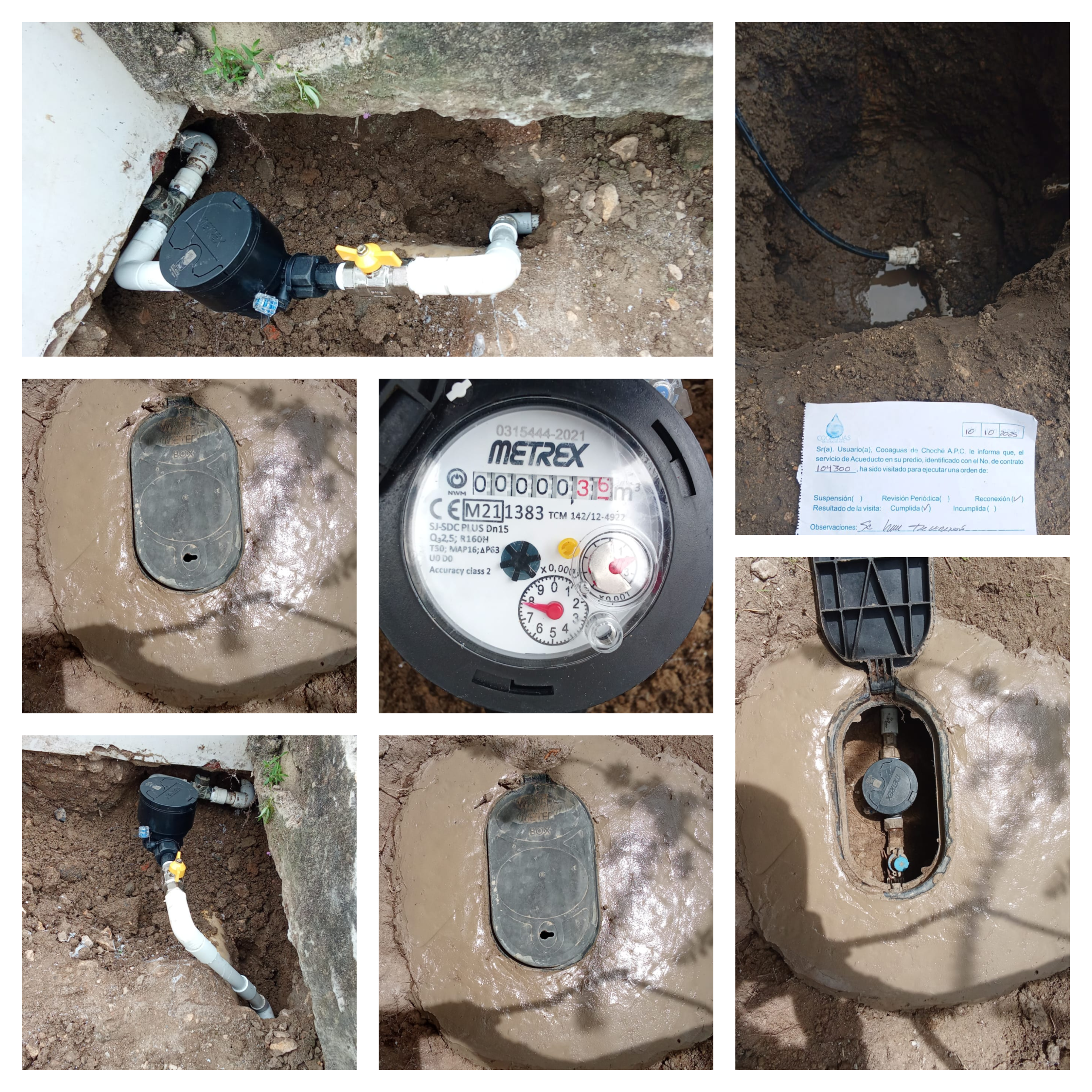 Realizamos Reconexión de Servicio con Instalación de Micromedidor