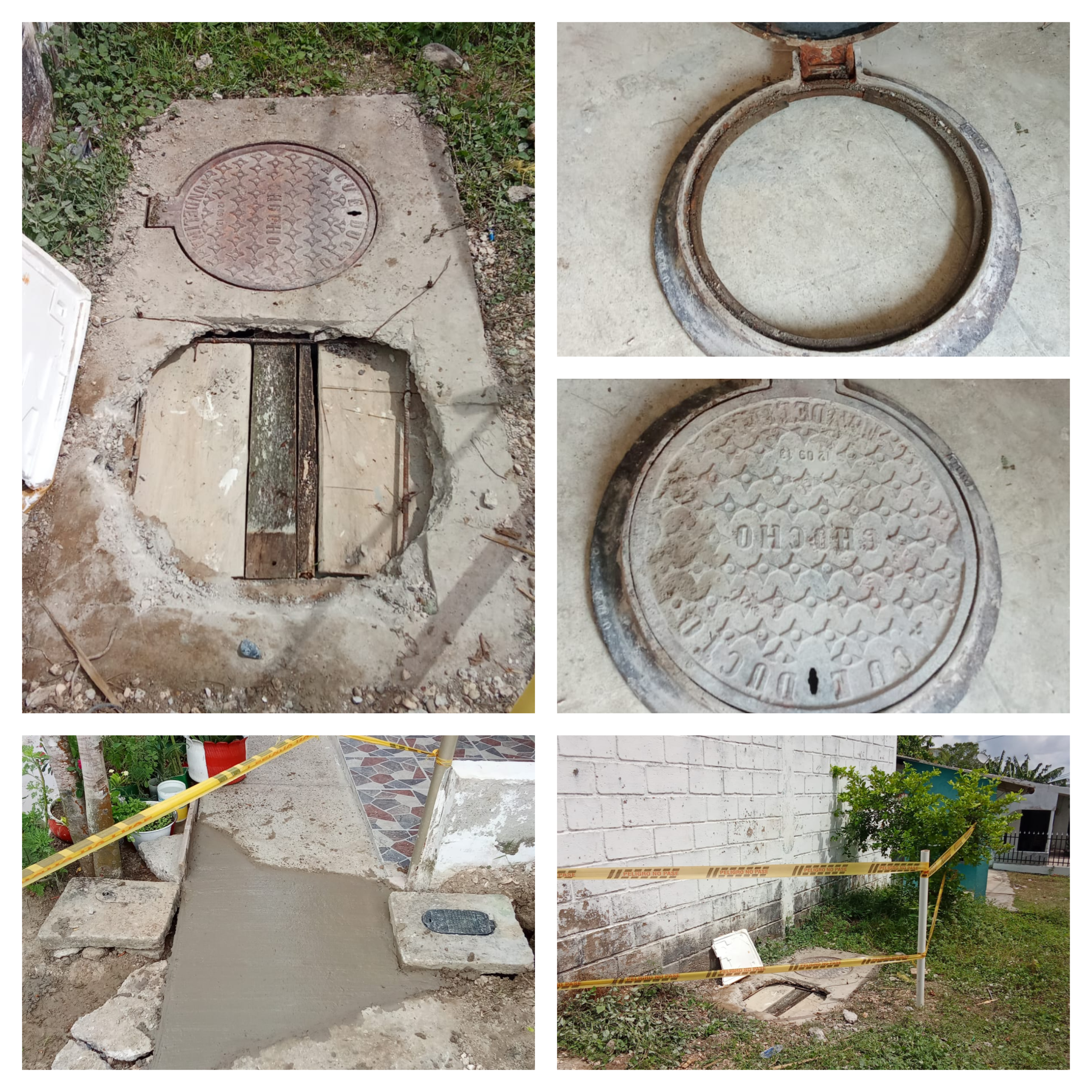 Reporte de Mantenimiento: Restauración de Andén y Adecuación de Manhole en Villa Karen Reporte de Mantenimiento: Restauración de Andén y Adecuación de Manhole en Villa Karen