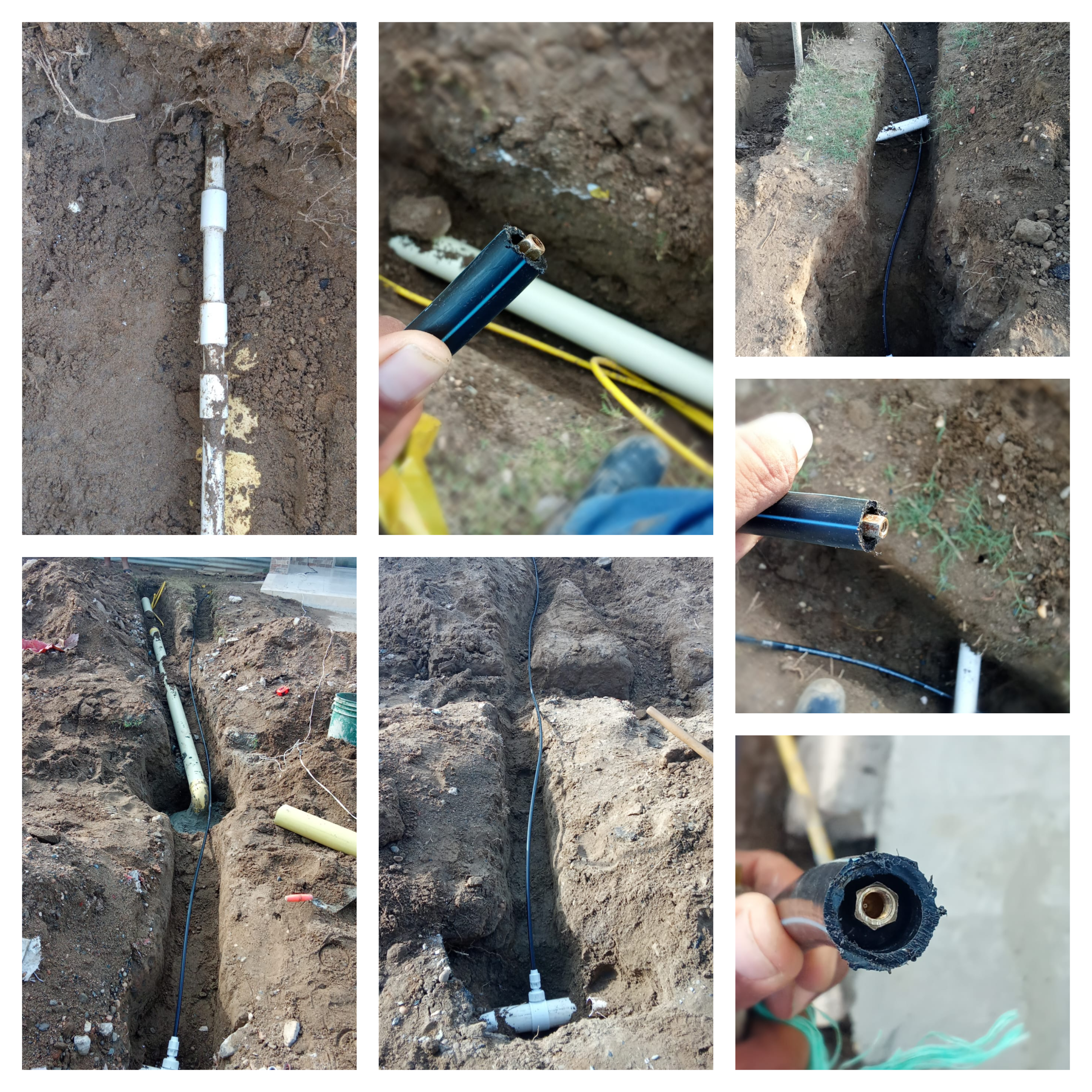 Reporte de Servicio: Instalación de Nuevo Suministro de Agua en Vivienda Reporte de Servicio: Instalación de Nuevo Suministro de Agua en Vivienda
