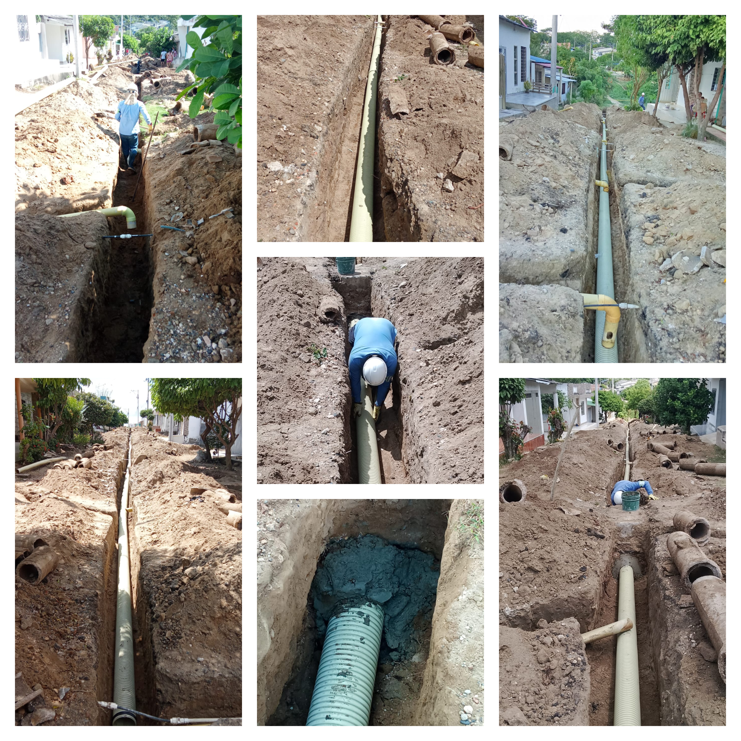Avance de Obra: Instalación de Nueva Red en Barrio 20 de Julio Avance de Obra: Instalación de Nueva Red en Barrio 20 de Julio