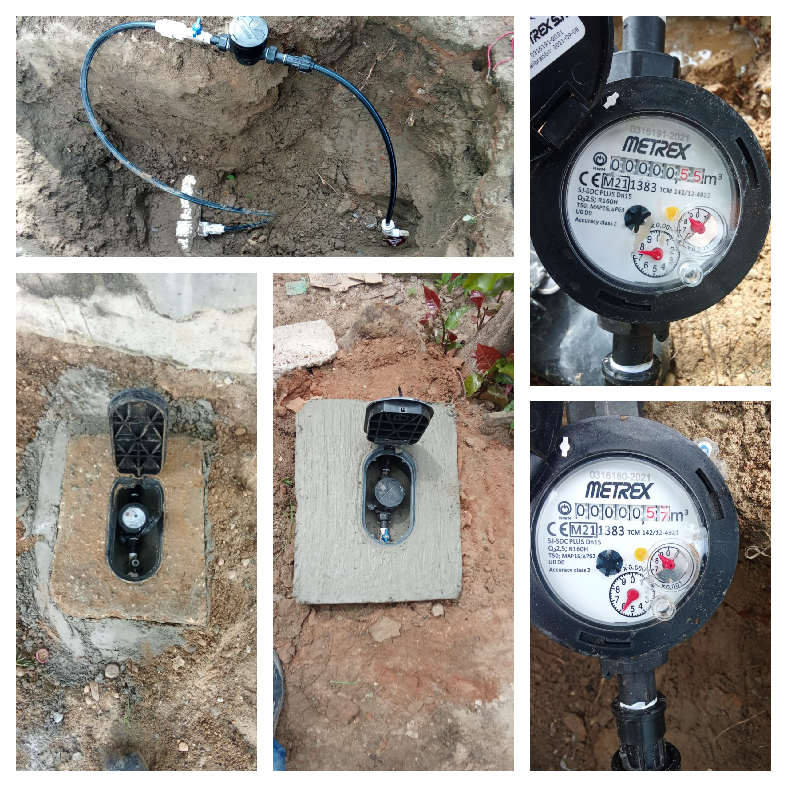 Reporte de Servicio: Instalación de Nuevo Micromedidor en Barrio Esmeralda