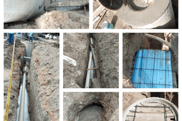 Tubería y trabajo de construcción en Cooaguas de Chochó A.P.C.