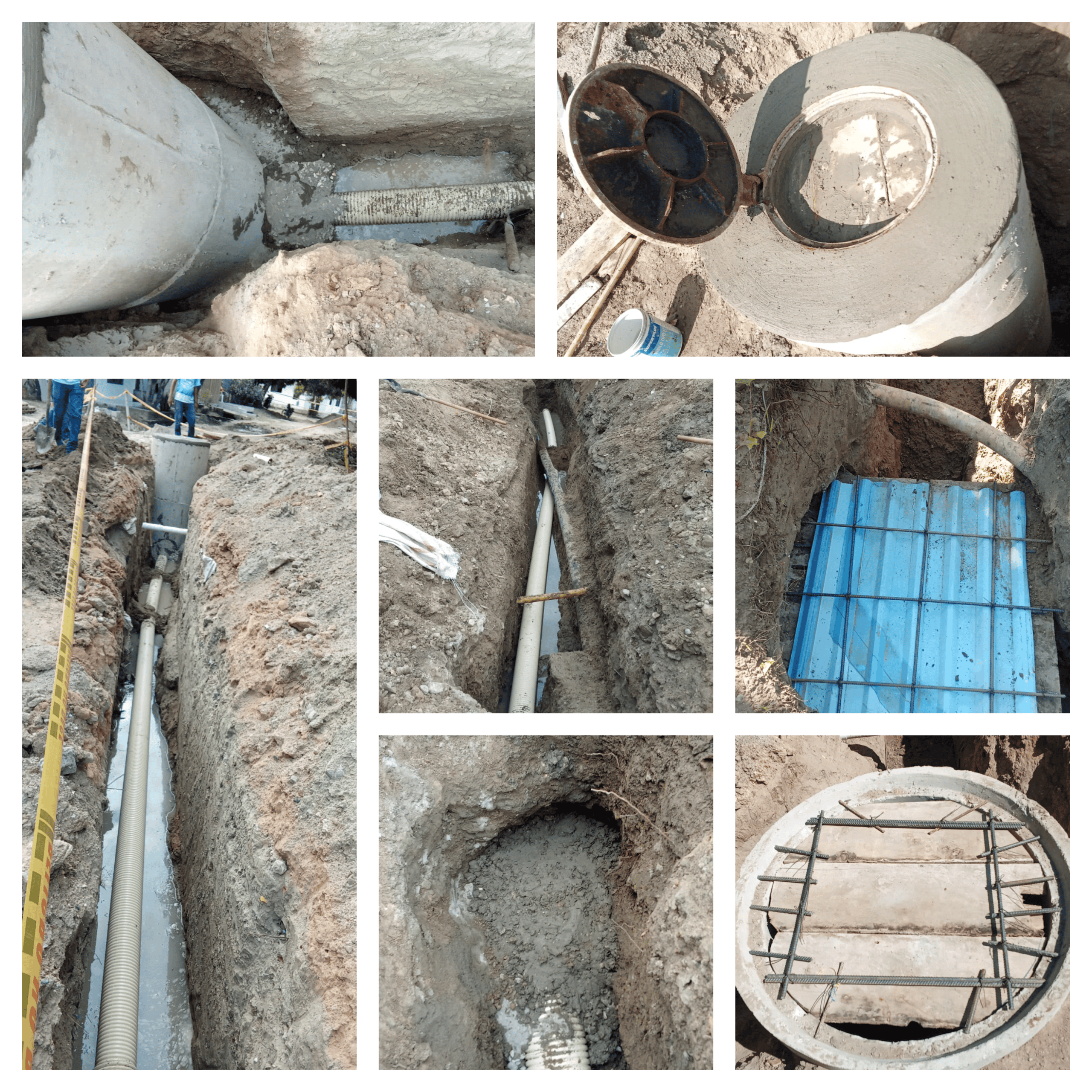 Construcción y Aseguramiento de Tapas de Registro (Cámaras de Inspección) Construcción y Aseguramiento de Tapas de Registro (Cámaras de Inspección)