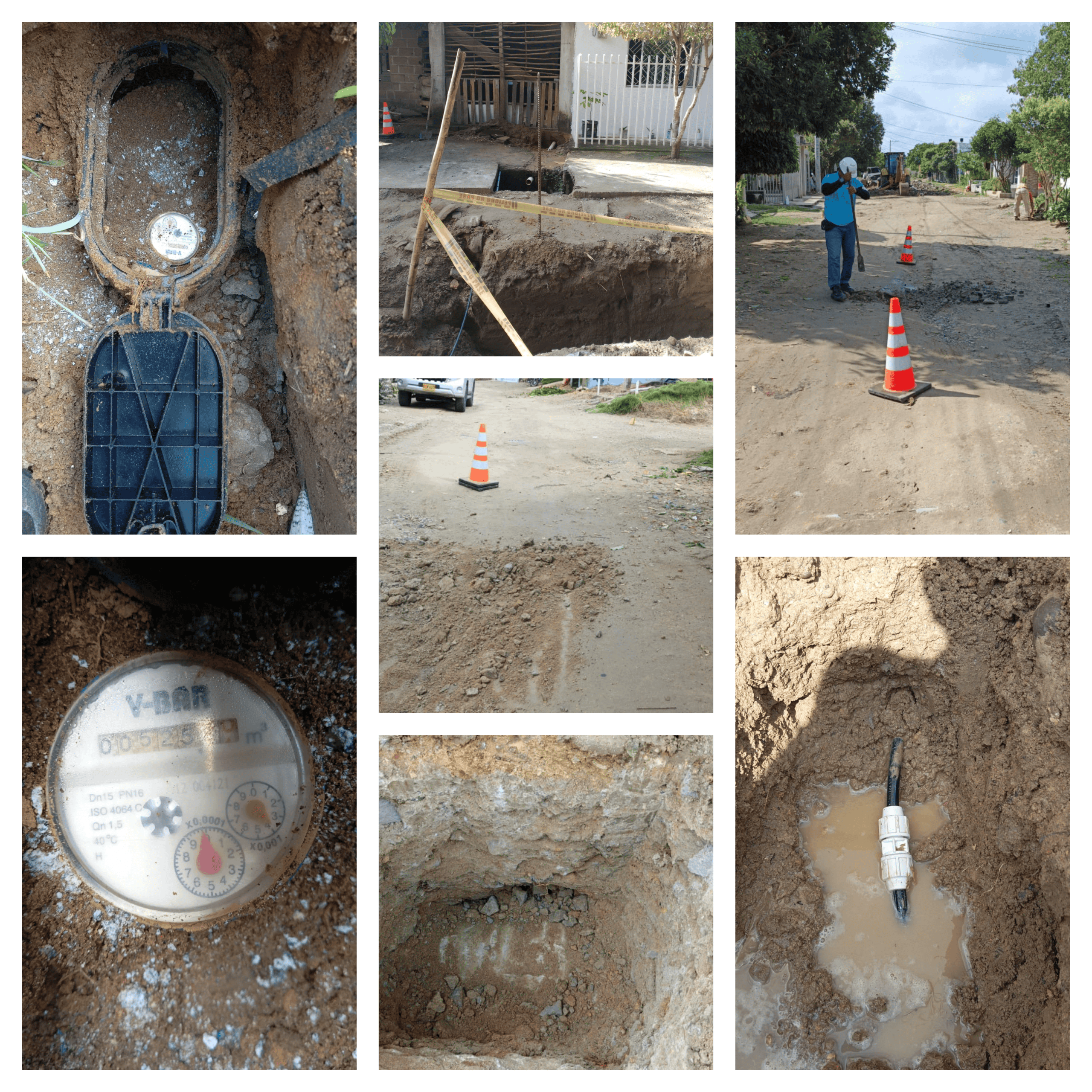 Excavaciones Técnicas y Verificación de Reconexiones Domiciliarias Excavaciones Técnicas y Verificación de Reconexiones Domiciliarias