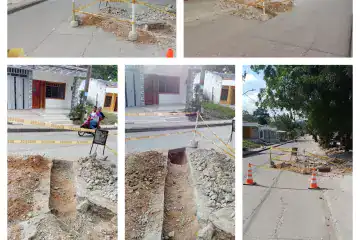 Arreglos en la infraestructura vial y pavimentación en Cooaguas de Chochó A.P.C.