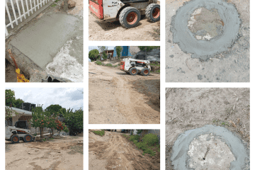 1. Renault de obra en reparación en Cooaguas de Chochó A.P.C.