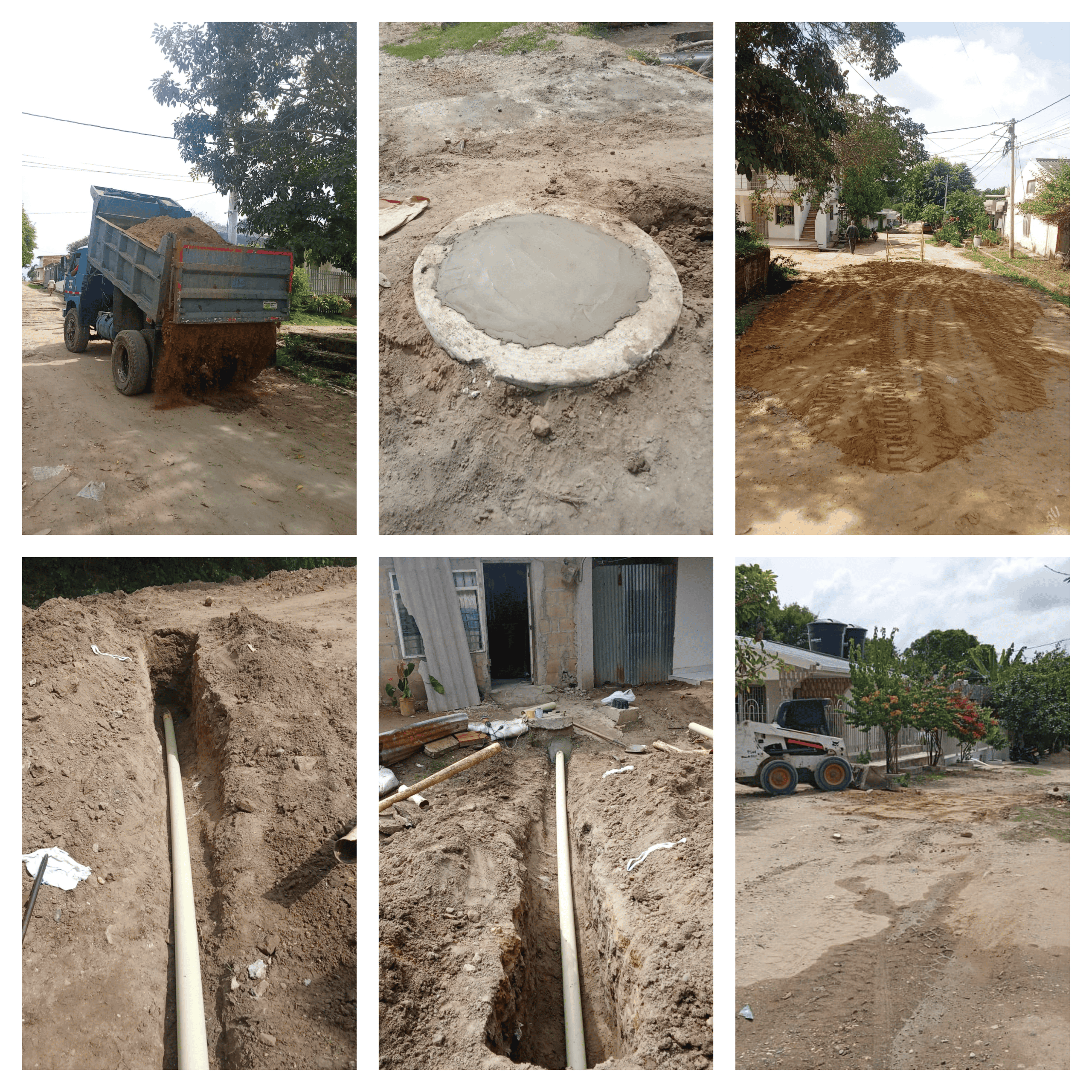 Finalización de Acometidas y Restauración de Áreas en el Sector Palmar Finalización de Acometidas y Restauración de Áreas en el Sector Palmar