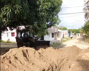 Inicio de Trabajos de Excavación en el Sector El Palmar