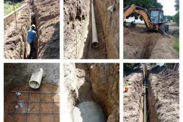 Avance Sostenido en la Instalación de Tubería y Construcción de Estructuras