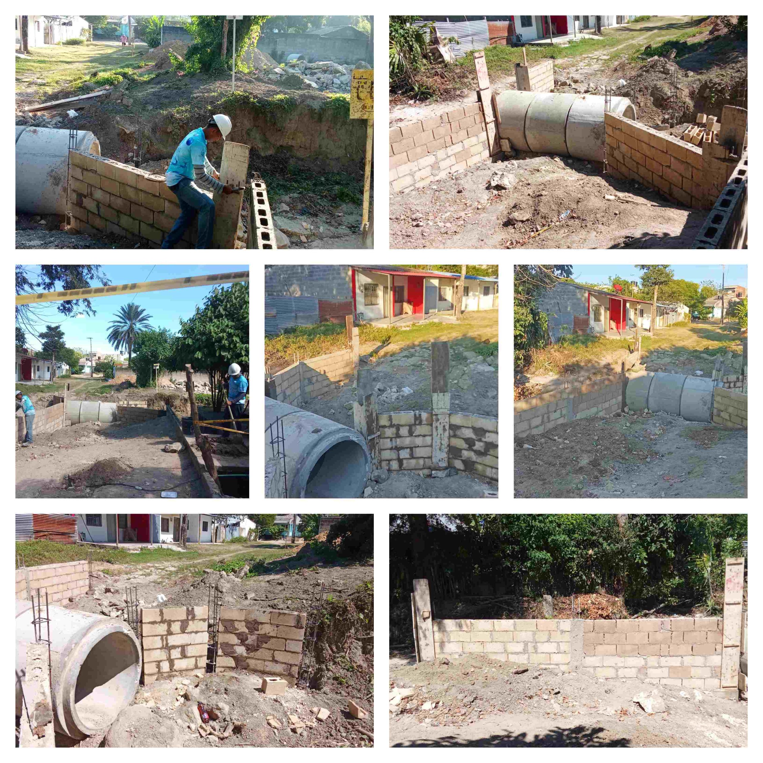 Avances en Obra Civil y Canalización en el Sector El Palmar Avances en Obra Civil y Canalización en el Sector El Palmar