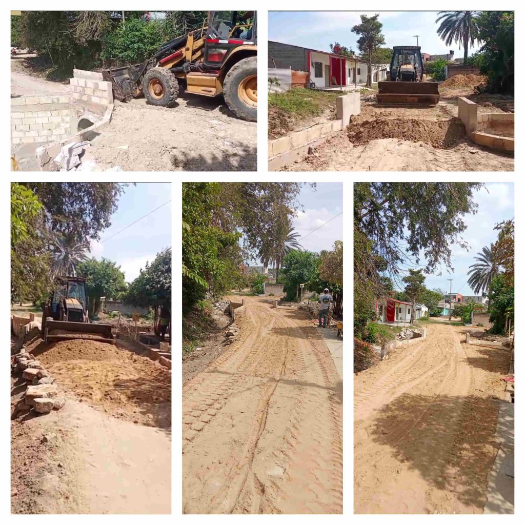 Adecuación en vía El Palmar Y Construcción de registro domiciliario.
