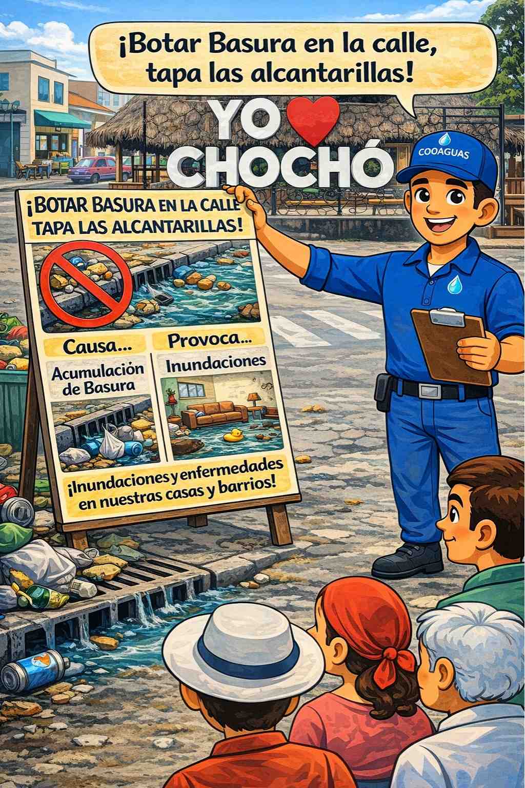 Cuidado del Entorno: El bienestar de Chochó es tarea de todos Cuidado del Entorno: El bienestar de Chochó es tarea de todos