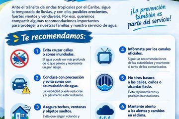 ¡Atentos al tiempo! La prevención también es parte del servicio en Chochó
